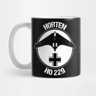 Horten HO 229 Flying Wing Warbird Luftwaffe Balkenkreuz Gift Mug